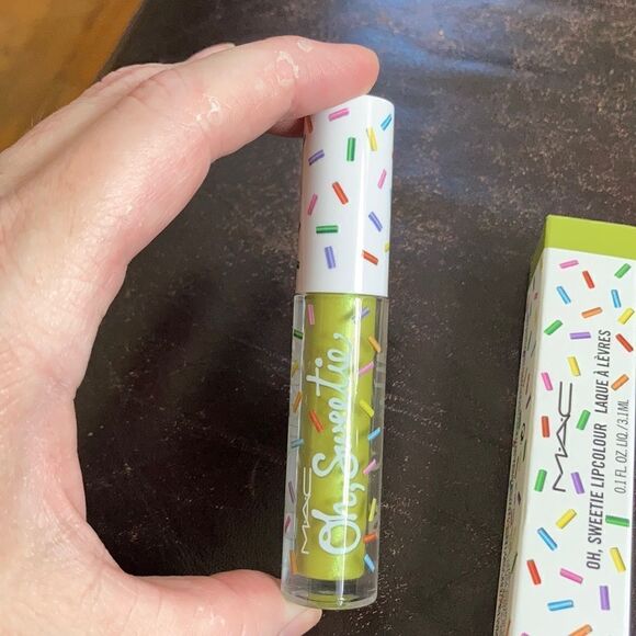 1 LEFT! Mac Oh Sweetie! Lipcolour Key Lime Trifle - Picture 5 of 6